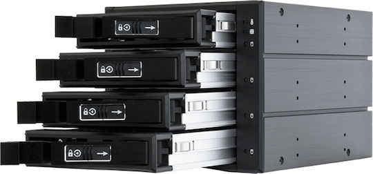 Chieftec Internal Backplane CBP-3141SAS for SATA & SAS HDD/SSD Μαύρο CBP-3141SAS