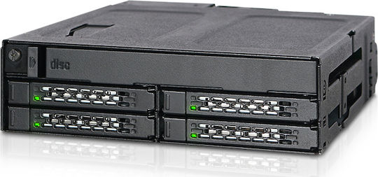 Icy Dock ToughArmor MB604SPO-B Залив За Задвижване Черен