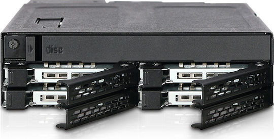 Icy Dock ToughArmor MB604SPO-B Залив За Задвижване Черен