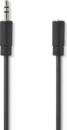Nedis 3.5mm Jack Cable Male to Female Black 2m
