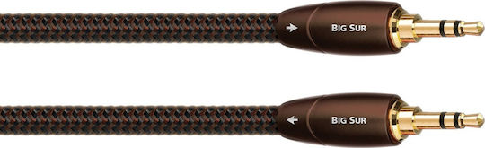 Audioquest Audio Cable 3.5mm Male - 3.5mm Male Black 3m with Gold Plated Terminals Big Sur