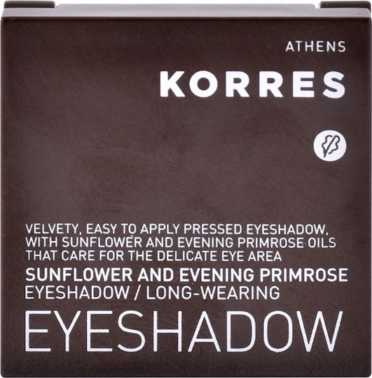 Korres Sunflower & Evening Primrose Eyeshadow Fard de Pleoape Matifiant Formă Solidă cu Culoare Albastru 1.8gr