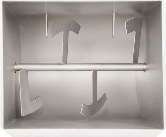 vidaXL Amestecător Carne Comercial 50959 cu Vas 20lt / 9kg 31x25x34cm