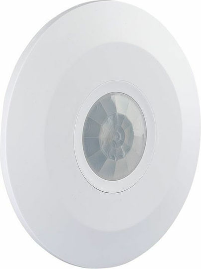 V-TAC VT-8027 Senzor De Mișcare Cu Fir Infraroșu 360° Rază De Acțiune 6m