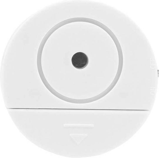 Glass Break Sensor Battery Autonomous Breakage Set 2pcs in White Color 2pcs
