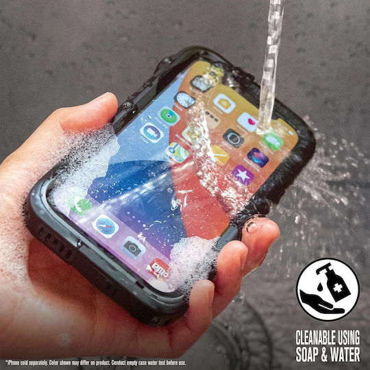 Catalyst Total Protection 360 Full Cover Πλαστικό 2mm Αδιάβροχο Μαύρο (iPhone 12)