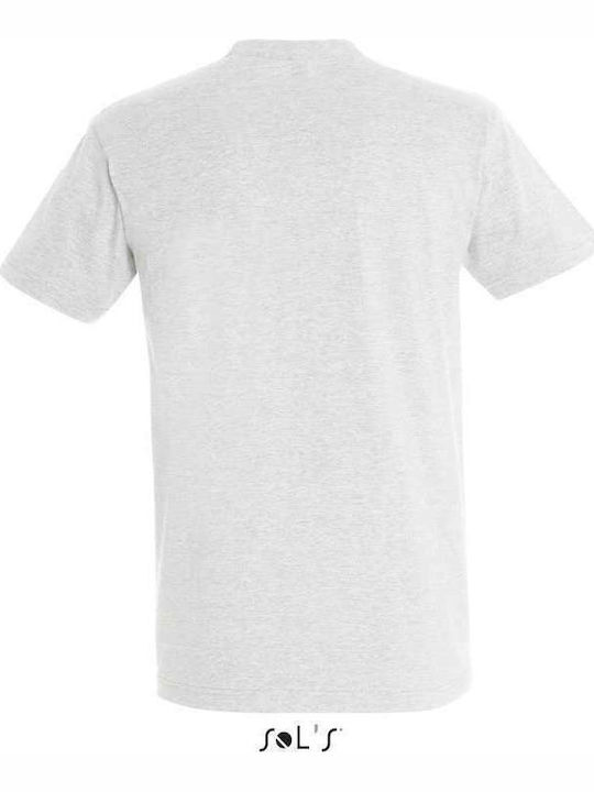 Sol's Imperial Men's Short Sleeve Promotional T-Shirt Grey Melange 11500-300