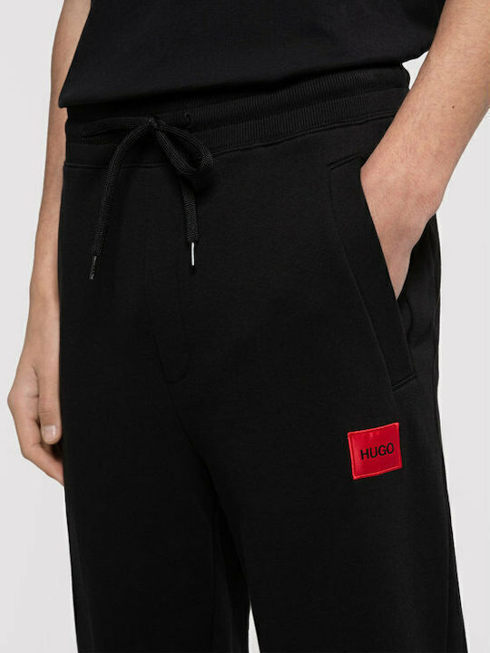 Doak212 Football Sweatpants with Elastic Black
