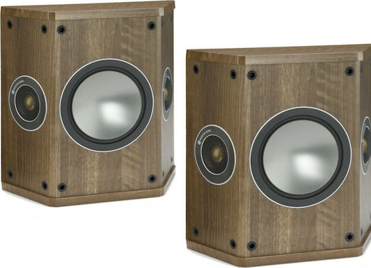 Monitor Audio Bronze FX Ζεύγος Ηχείων Hi-Fi Τοίχου 80W 2 Δρόμων Π27.6xΒ10.5xΥ27.4εκ. Καρυδιά