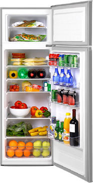 Inventor Ψυγείο Δίπορτο 235lt Υ159xΠ55xΒ55εκ. Inox DP1590S