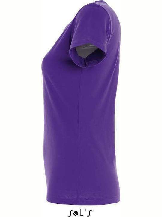 Sol's Imperial Werbe-T-Shirt Dark Purple