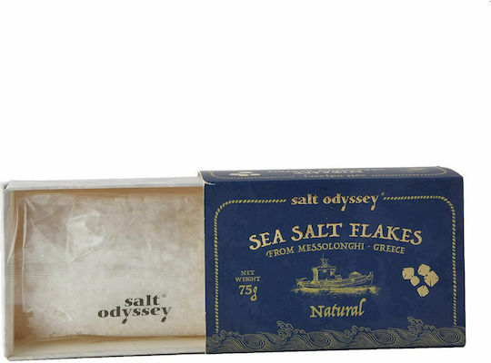 Salt Odyssey Νιφάδες Μεσολογγίου Θαλασσινό Αλάτι 75gr
