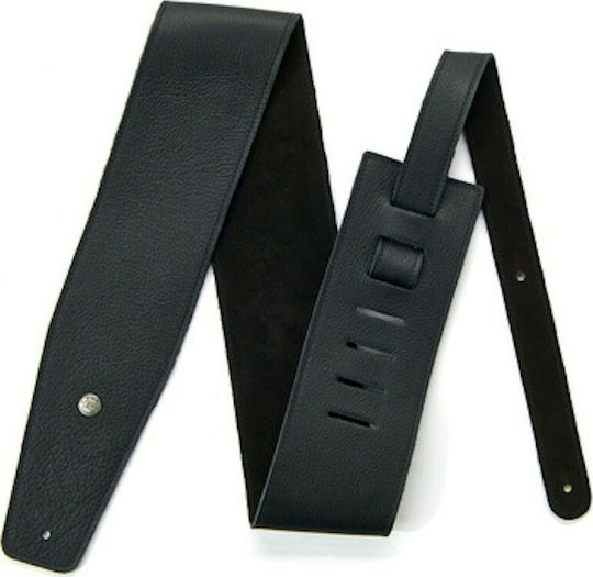 Dunlop BMF 3.5 In Triple Black Strap Каишка за Китара Черна