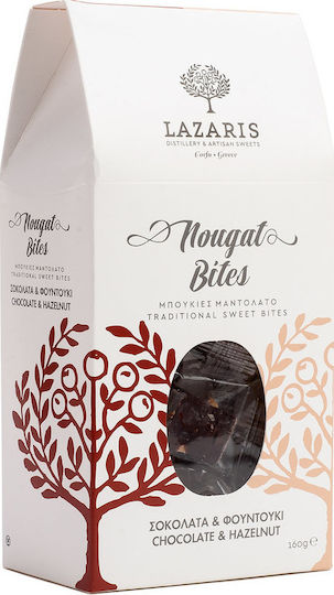 Lazaris Nougat Cu Ciocolată Și Alune 160gr