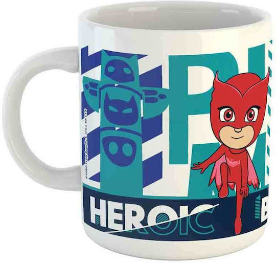 Diakakis PJ Masks Becher Keramik Blau 325ml