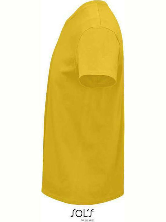 Sol's Crusader Men's Short Sleeve Promotional T-Shirt Yellow