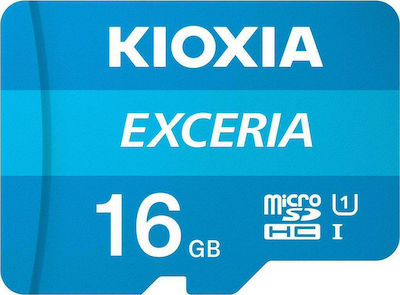 Kioxia EXCERIA microSDHC 16GB Klasse 10 U1 UHS-I mit Adapter