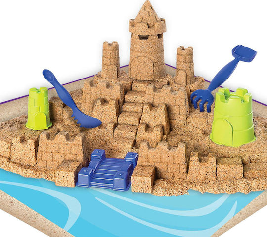 Spin Master Sand Construction Toy Kinetic Sand Beach Castle Kingdom for Children 3++ Years