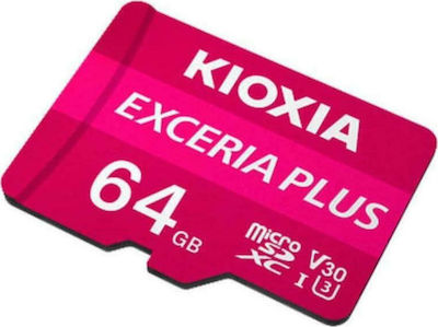 Kioxia Exceria Plus microSDXC 64GB Clasa 10 U3 V30 A1 UHS-I