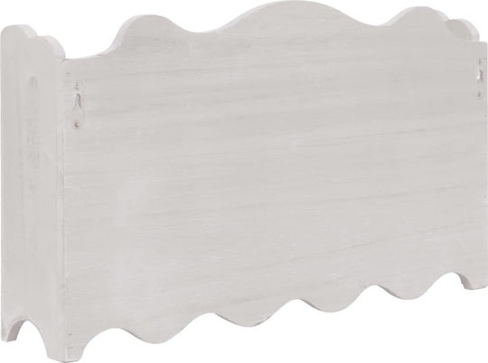Raft Alb 50x10x30 cm