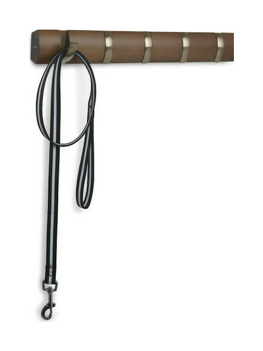 Umbra Wooden Wall Hanger Flip 8 Hook with 8 Slots Brown 81.3x3.2x7.6cm 1pc