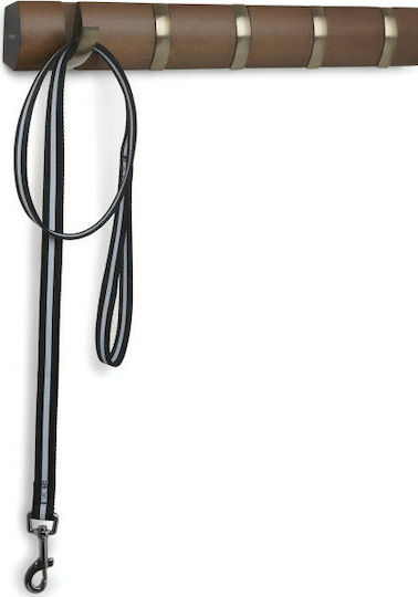Umbra Κρεμάστρα Τοίχου Flip 8 Hook Ξύλινη 8 Θέσεων Καφέ 81.3x3.2x7.6cm