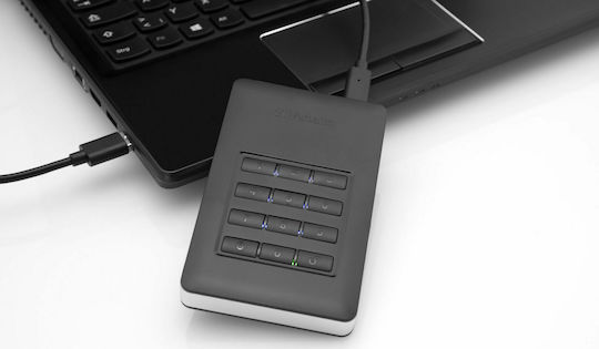 Verbatim Store 'n' Go Secure with Keypad Access USB 3.1 External 2.5" HDD 2TB Black