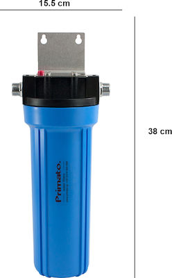 Primato Under Sink Water Filter System , ½" Inlet/Outlet, with 10" Replacement Filter Primato Ultra CTO 5 μm