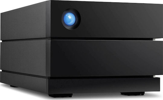 Lacie 2Big Raid Thunderbolt 3 / USB-C Extern HDD 16TB Multi-Bay Negru