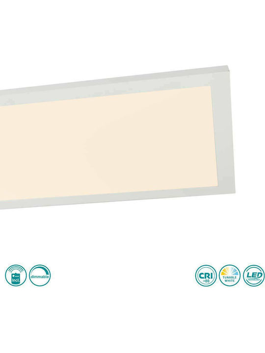 Globo Lighting Rosi Parallelogramm Vertieft LED Panel 40W