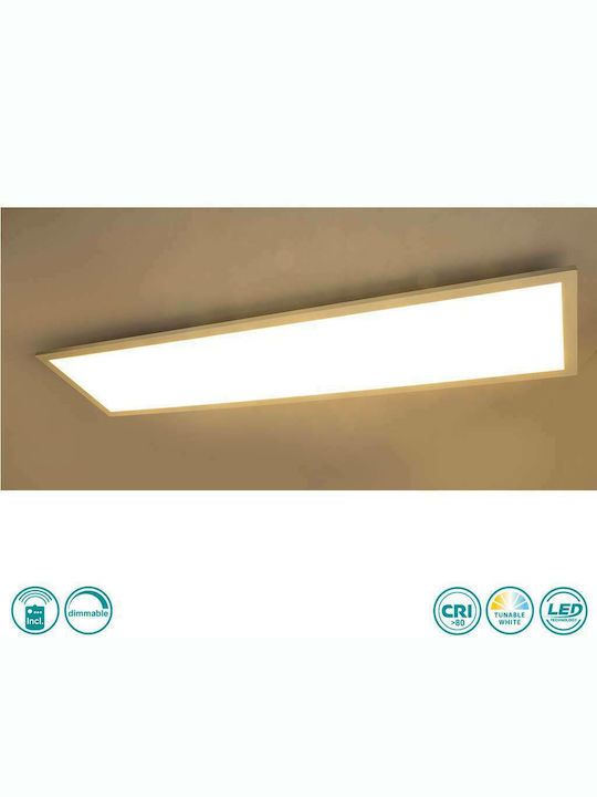 Globo Lighting Rosi Parallelogramm Vertieft LED Panel 40W