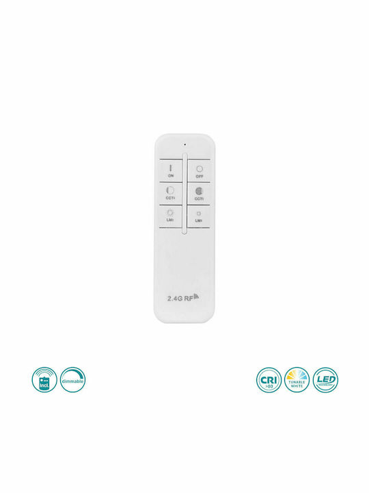 Globo Lighting Wiss Кръгла На открито LED Панел 48W с Топло бяло Светлина 3000К 60см.