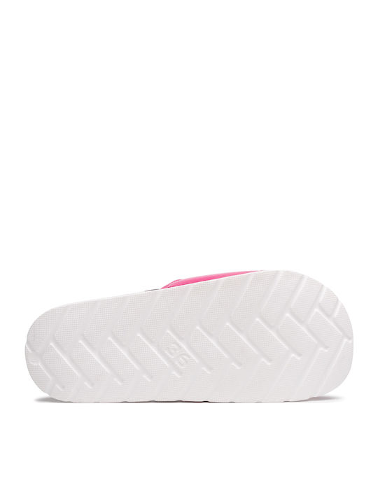 Cleo 7062 Slides În Culoare Fuchsia