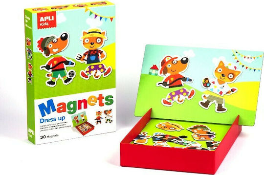 Apli Kids Μαγνητικό Παιχνίδι Κατασκευών Dress Up για Παιδιά 3+ Ετών AP-16495