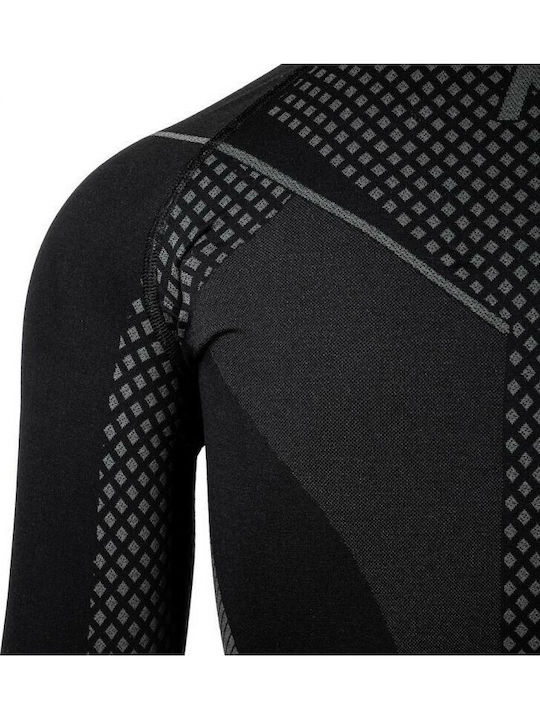 Alpinus Active Base Layer Γυναικείο Σετ Ισοθερμικών Μαύρο