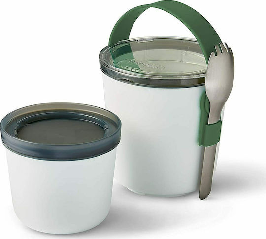 Black+Blum Lunch Box Plastic Olive 11.5x11.5cm 1pcs