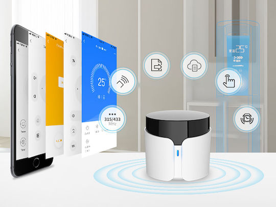 Broadlink BestCon RM4C Pro Smart Hub Wi-Fi / RF Συμβατό με Google Home & Alexa