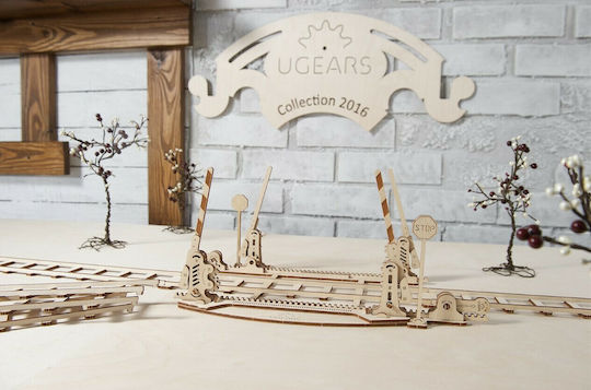 Ugears Παιχνίδι Κατασκευών Ξύλινo Model Rails για Παιδιά 12+ Ετών