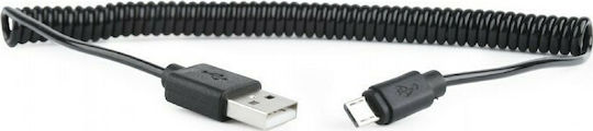 Cablexpert 1.8m Spiral USB 2.0 to micro USB Cable (CC-MUSB2C-AMBM-6)