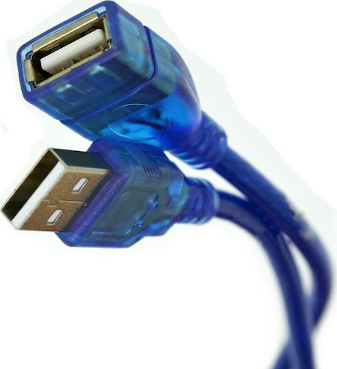 Ancus USB 2.0 Cable USB-A male - USB-A female Μπλε 3m ()
