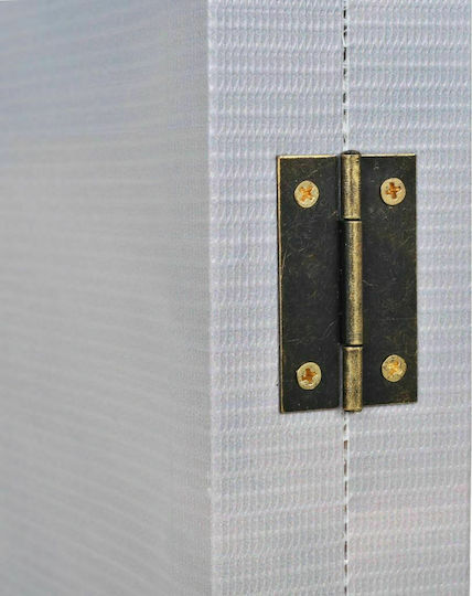 vidaXL Canvas Room Divider with 3 Panels 120x170cm