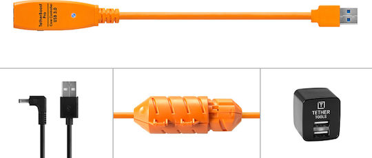 Tether Tools USB 3.0 Cable USB-A male - USB-A female 0.35m (TBPRO-ORG-EU)