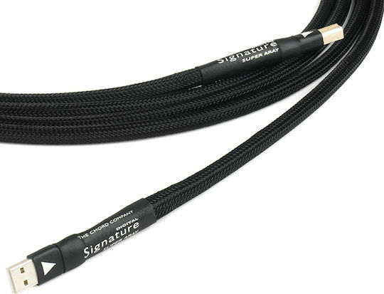 Chord USB 2.0 Cablu USB-A - USB-B Negru 1m