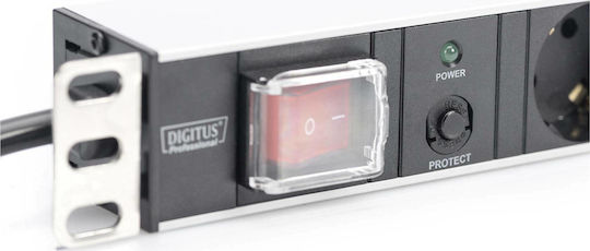 Digitus Πολύπριζο Ασφαλείας 7 Θέσεων DN-95403