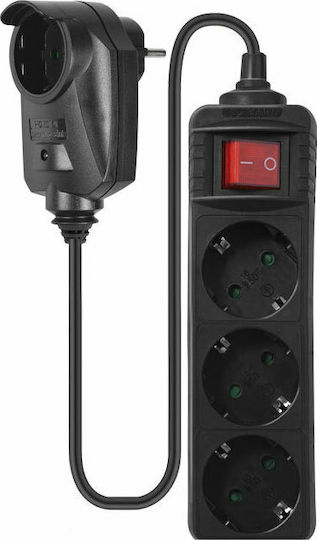 Sonora S1PSB301 Power Strip with Surge Protection 4 Positions with Switch and Cable 1.5m