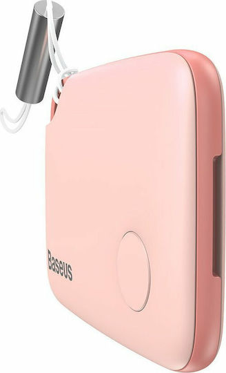 Baseus T2 Bluetooth Tracker Ροζ με Εντοπισμό Smartphone