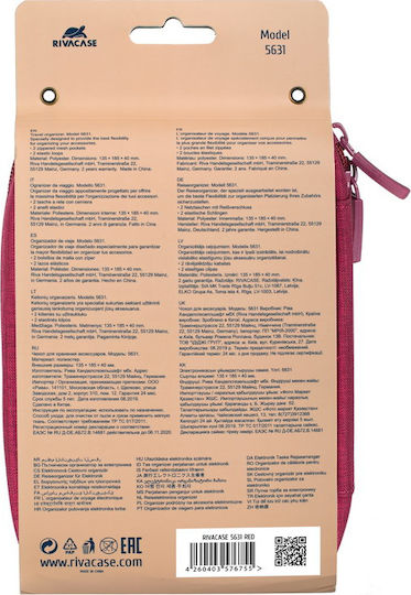 Rivacase 5631 Organizer Червен 1бр