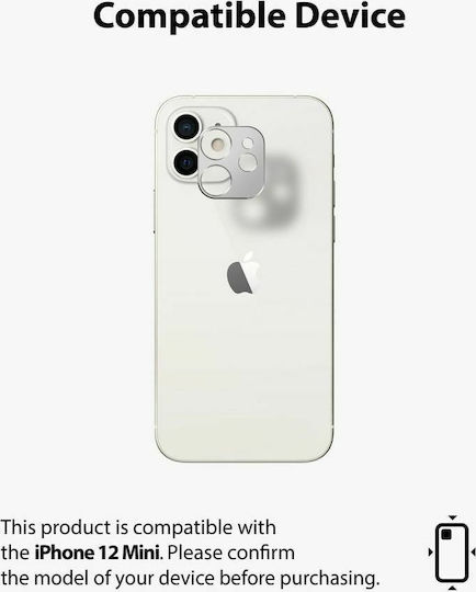 Ringke Styling Camera Protection Metal Frame Silver for the iPhone 12 mini