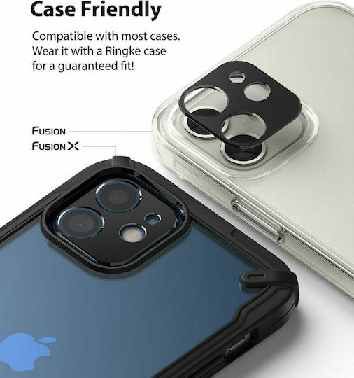 Ringke Styling Camera Protection Metal Frame Silver for the iPhone 12 mini