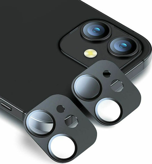 ESR Lens Protector Camera Protection Tempered Glass Black for the iPhone 12 mini